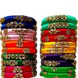 Silk thread bangles