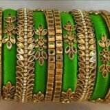 Bridal collection silk thread bangles